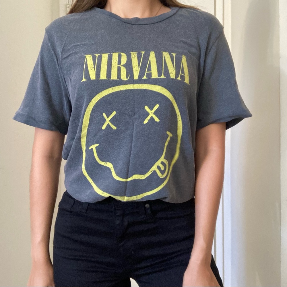 Urban Outfitters Nirvana Gray T shirt
